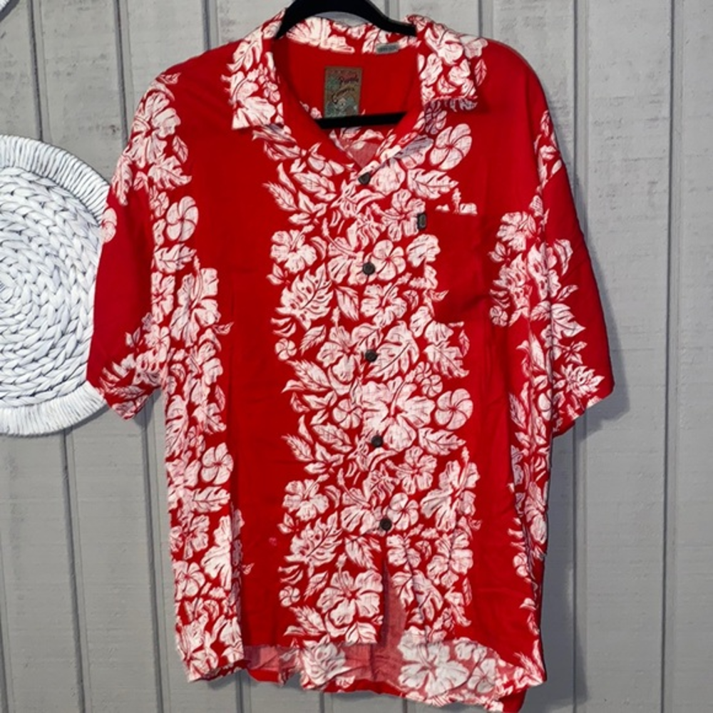 Vintage pineapple‎ connection medium men’s tropical shirt